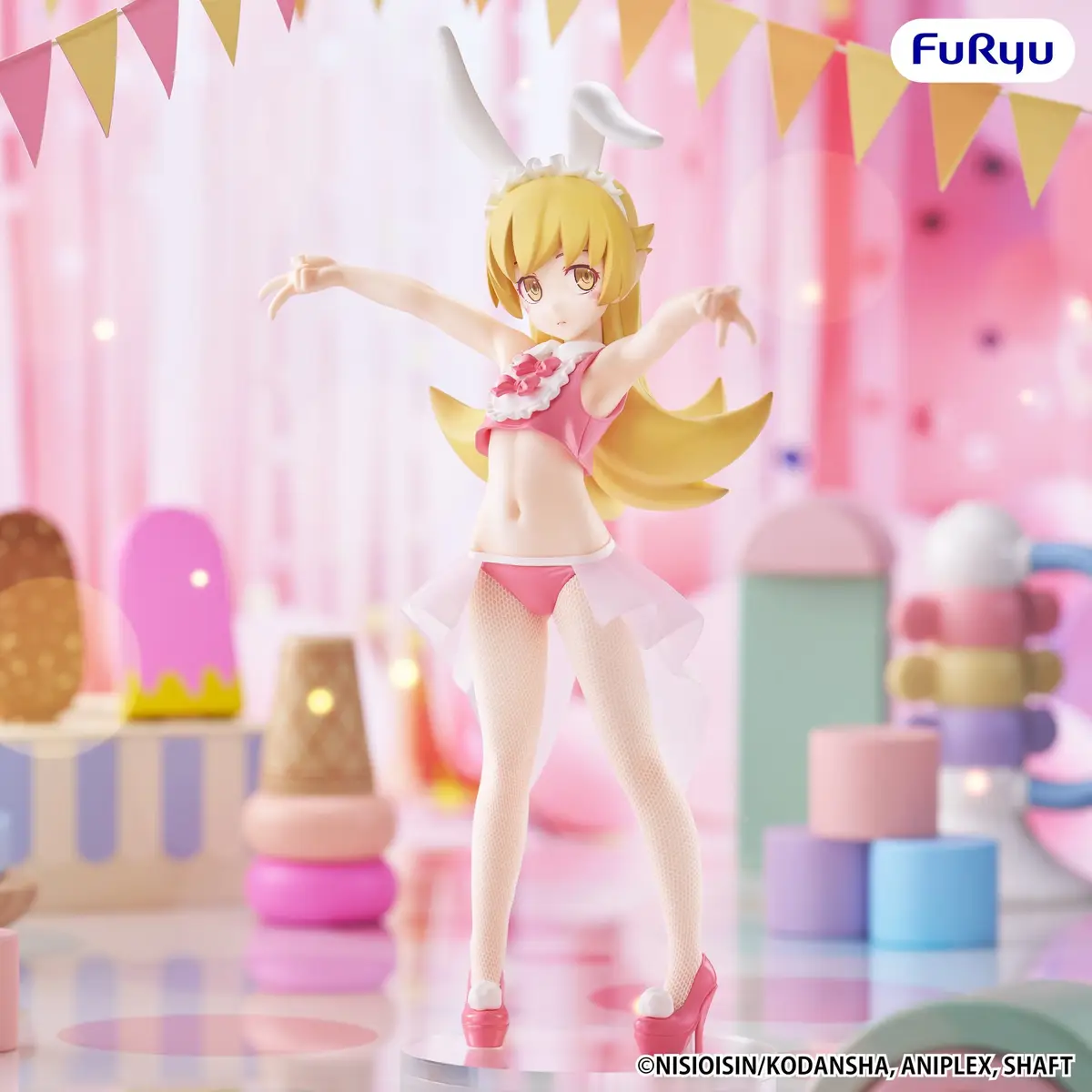 Monogatari - BiCute Bunnies Figure - Shinobu Oshino - Imagen 1
