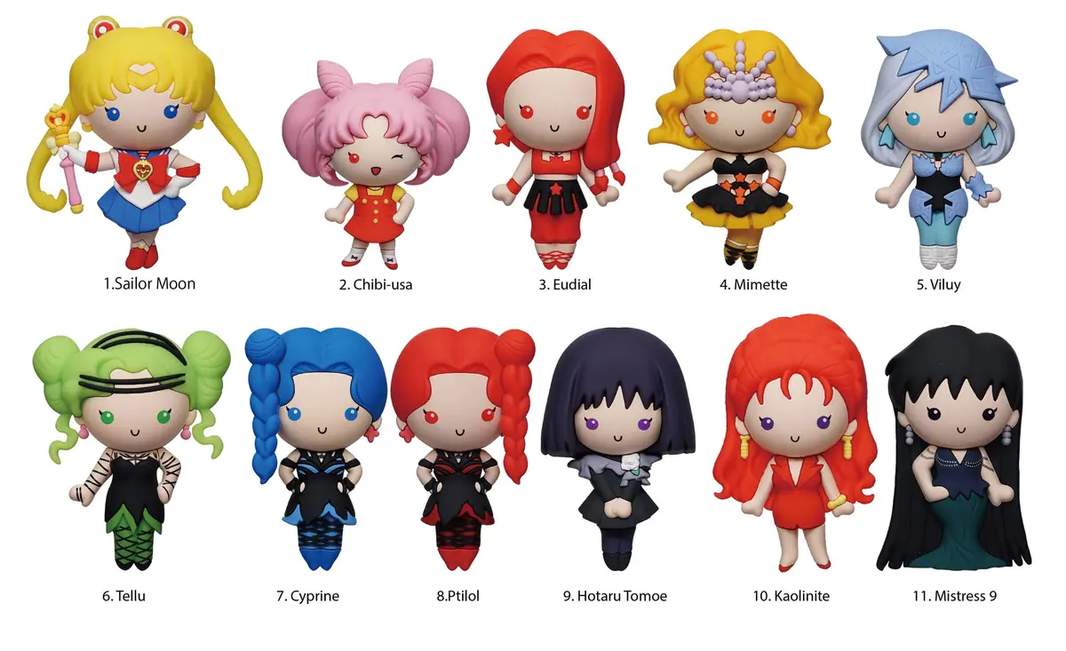 Sailor Moon - Figural Bag Clip - Series 8 - Imagen 1