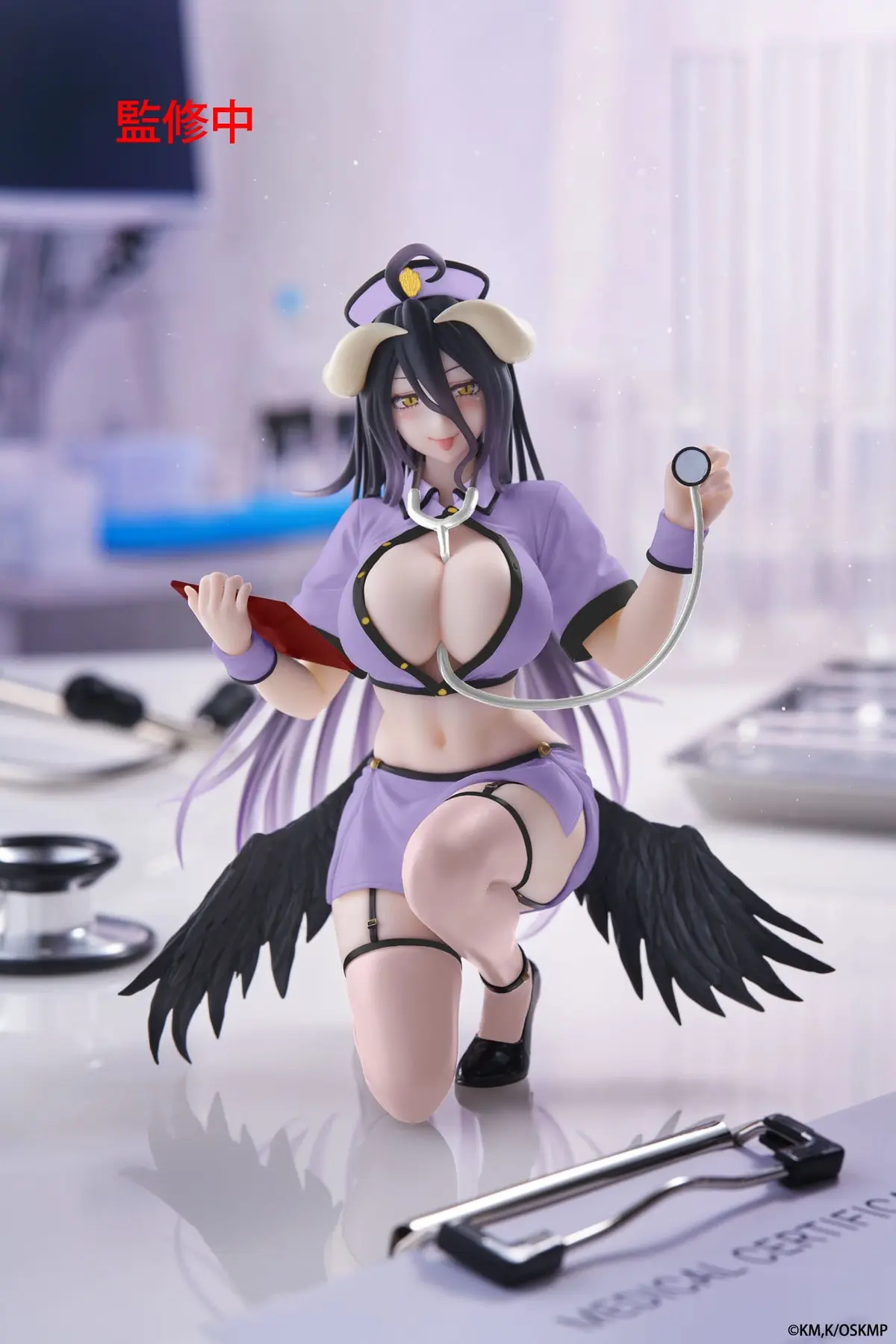 Overlord - Desktop Cute - Albedo (Nurse Ver.) (Renewal) - Imagen 1
