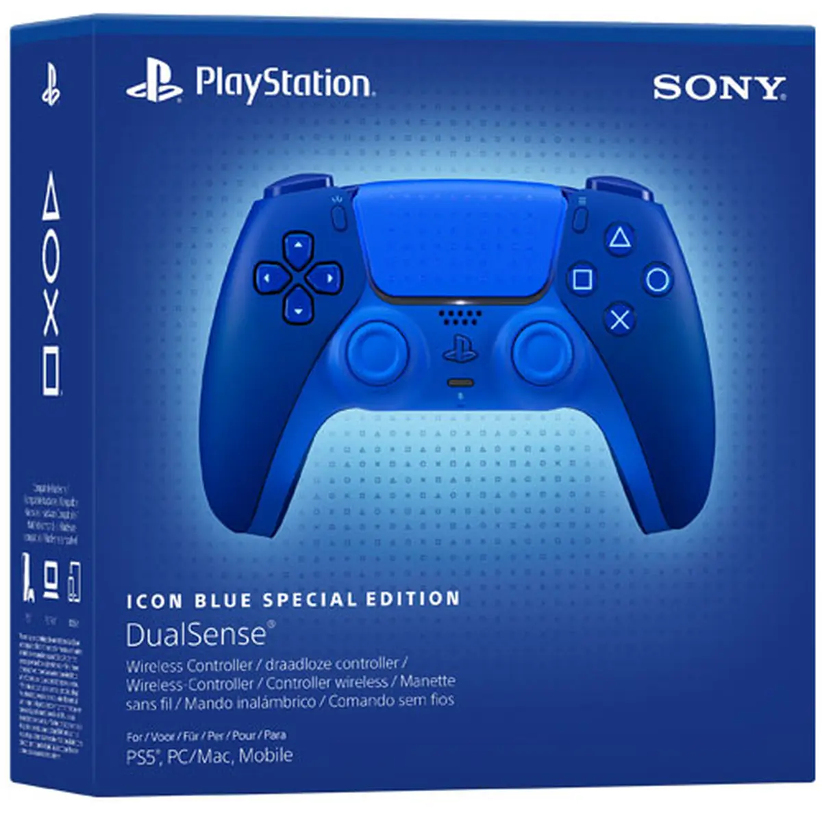 PlayStation 5 DualSense Wireless Controller (Icon Blue Special Edition) - Figura de anime coleccionable - Foto principal