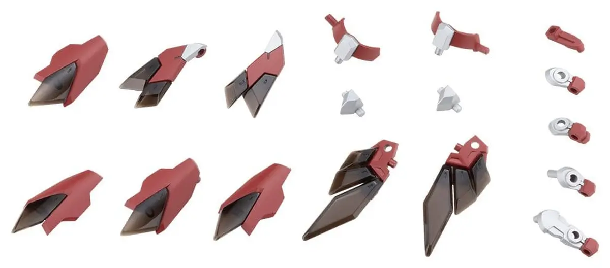 M.S.G - Plastic Model Kit Zubehor - Mecha Supply37 Expansion Armor Type E (Deep Red ver.) - Imagen 1