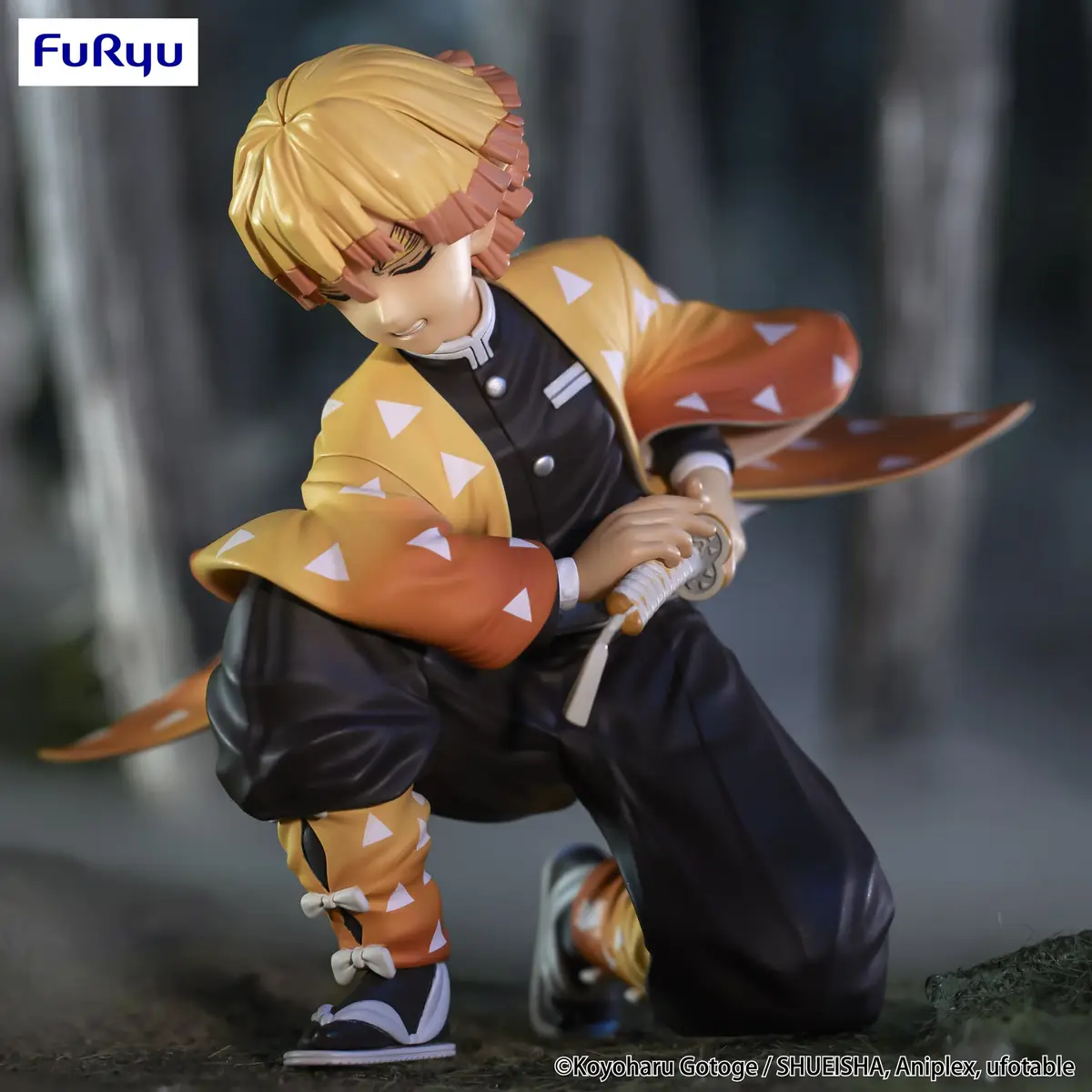 Demon Slayer - Noodle Stopper Figure - Zen'itsu Agatsuma - Figura de anime coleccionable - Foto principal