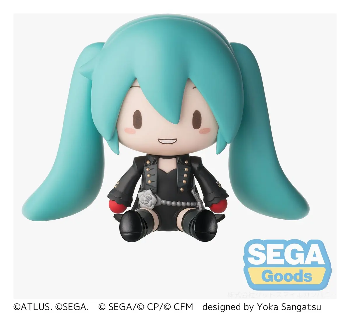 Character Vocal Series - Fuwapuchi Figura Chibi - Miku Hatsune (Persona 5 Royal) - Imagen 1