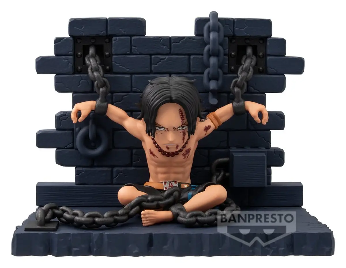 One Piece - World Collectable Figure - Portgas D. Ace (Impel Down) - Imagen 1