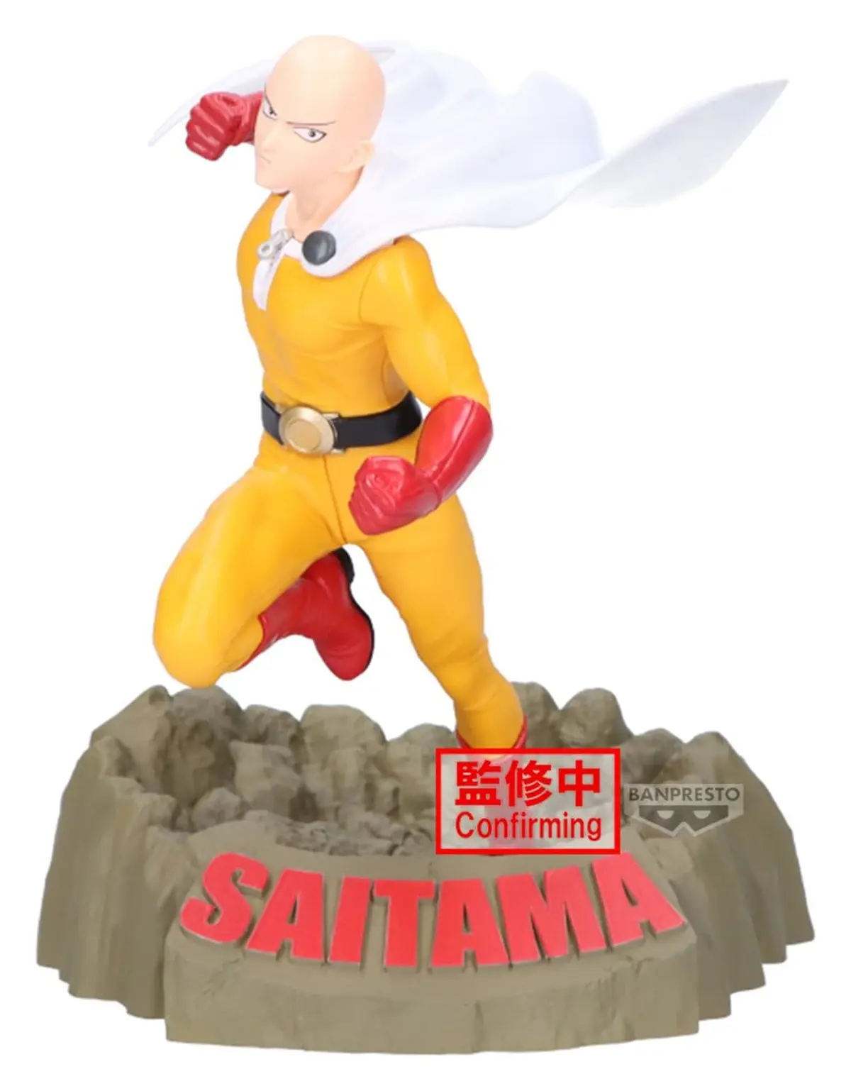 One Punch Man - Prize Figure - Saitama (Crash Base Ver.) - Imagen 1