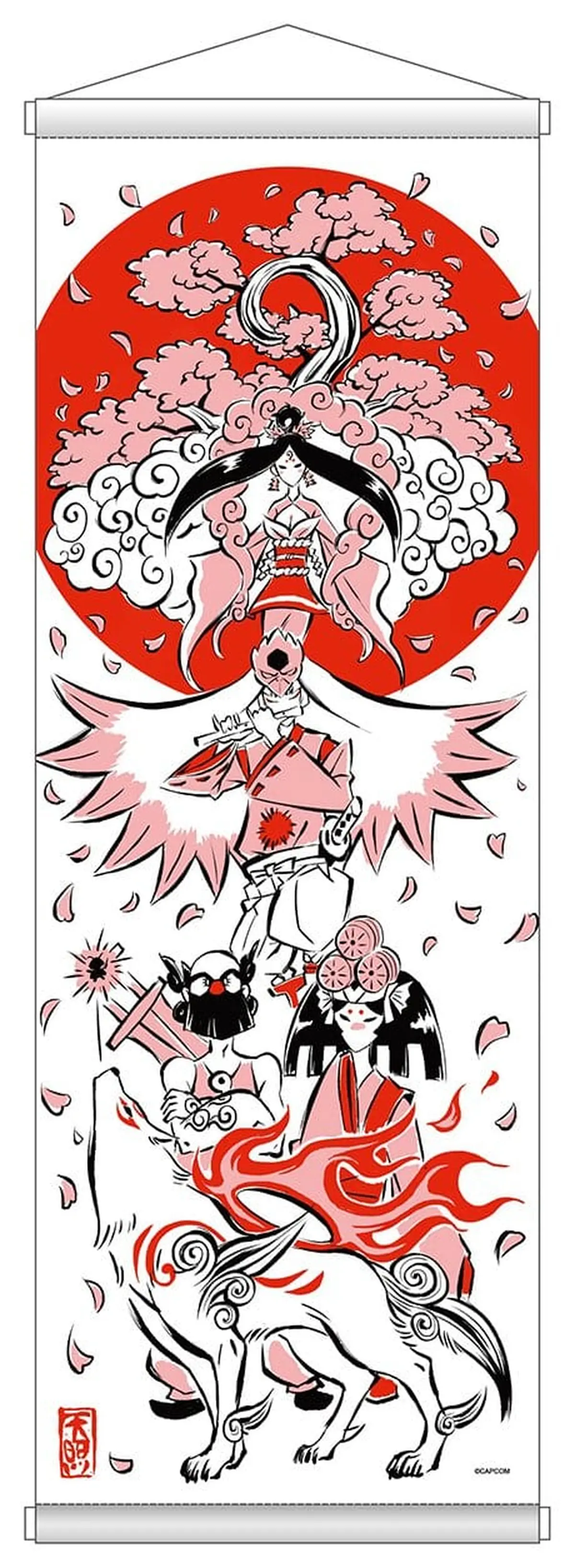 Okami - Wallscroll - Spring (20th Anniversary) - Imagen 1