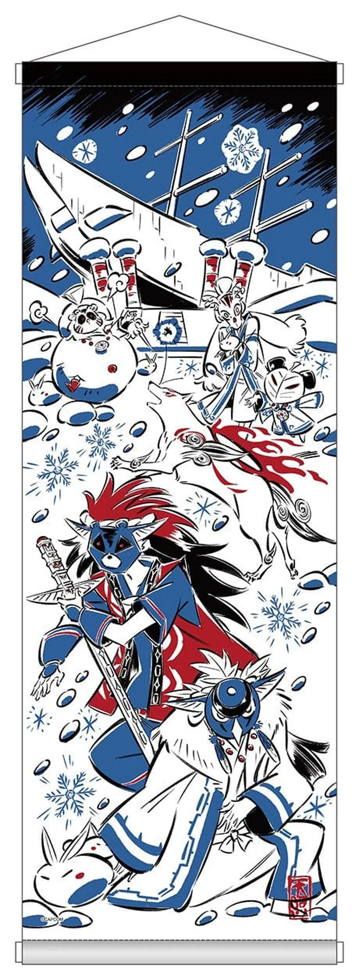 Okami - Wallscroll - Winter (20th Anniversary) - Imagen 1