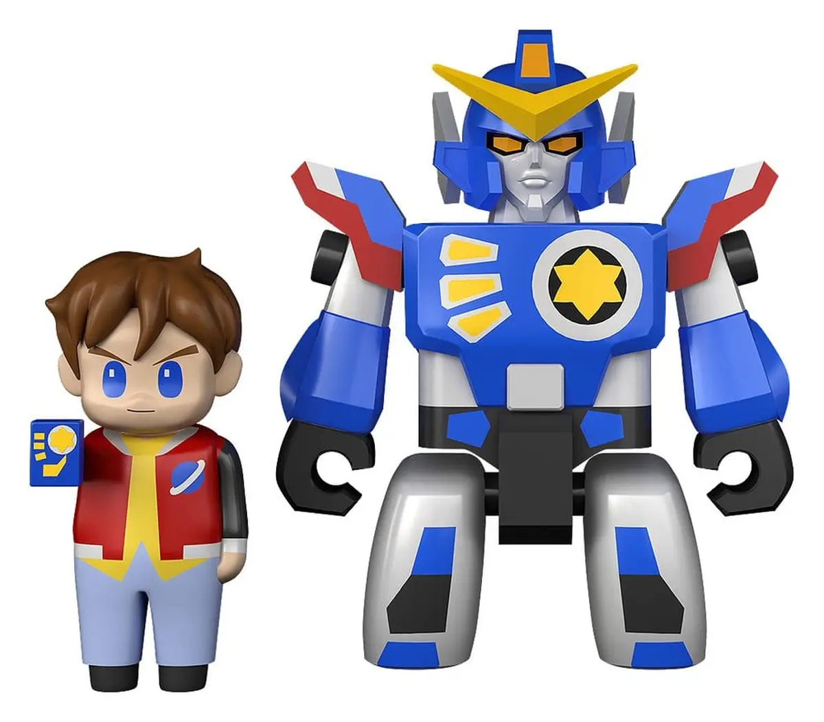 The Brave Fighter of Legend Da-Garn - BRICKROID - Da-Garn & Seiji Takasugi (Set) - Imagen 1