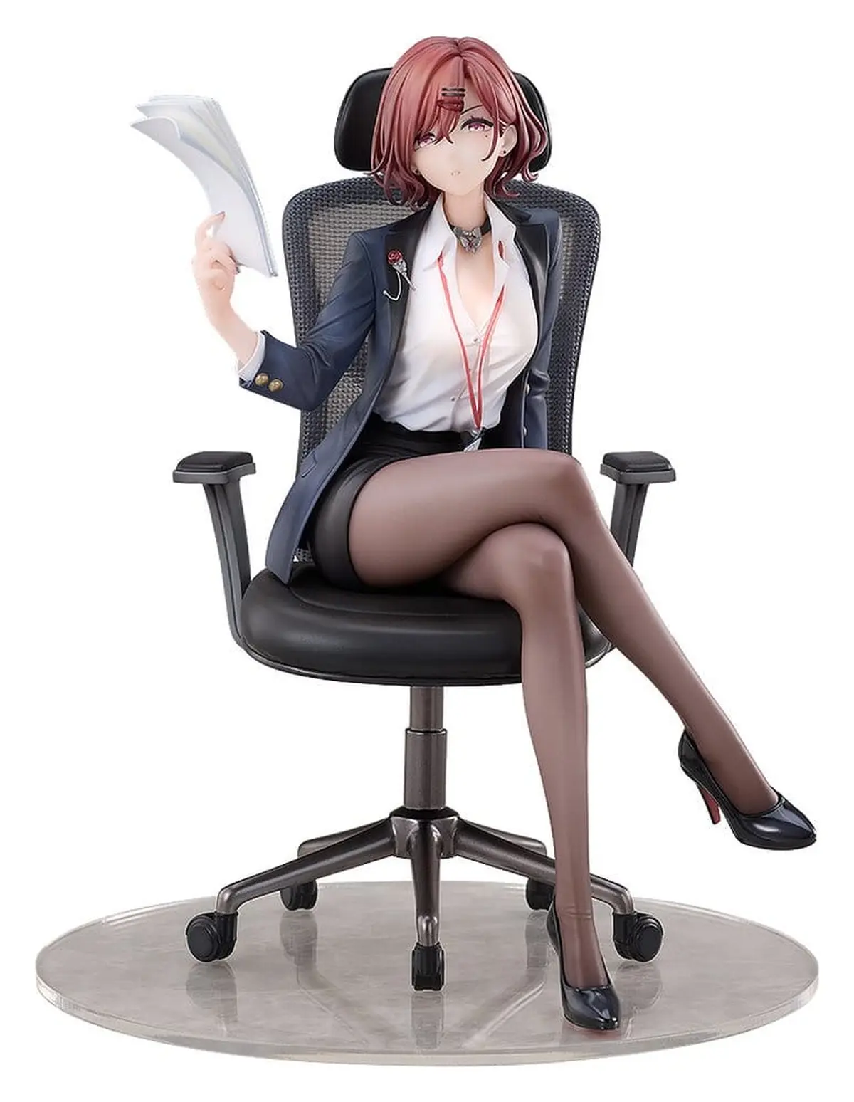 Idolmaster - Mahjong Soul - SSR FIGURE - Madoka Higuchi (Effortless Work Ver.) - Imagen 1
