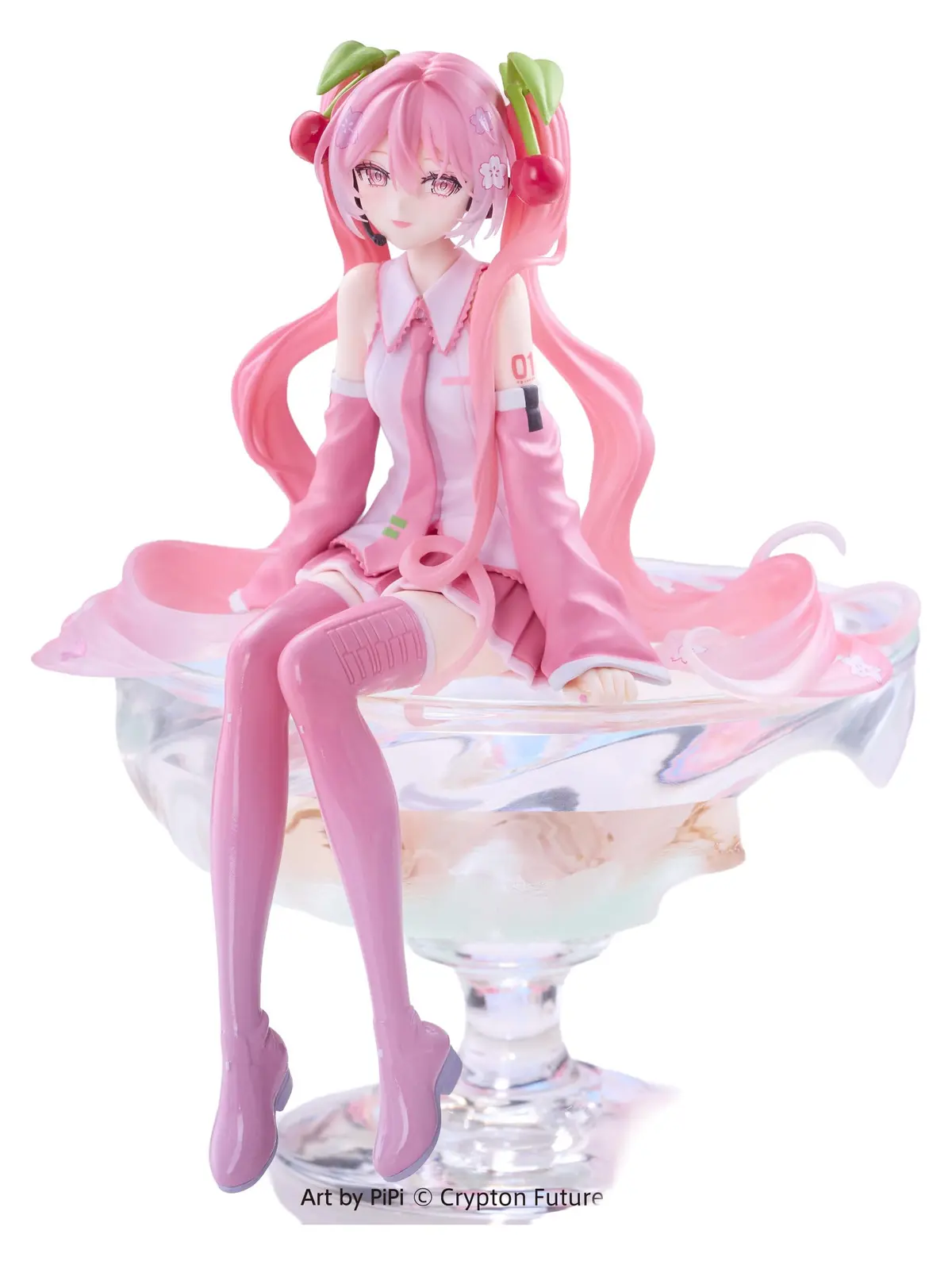 Character Vocal Series - Noodle Stopper Figure - Miku Hatsune (Sakura) (2026 Smile Ver.) - Imagen 1