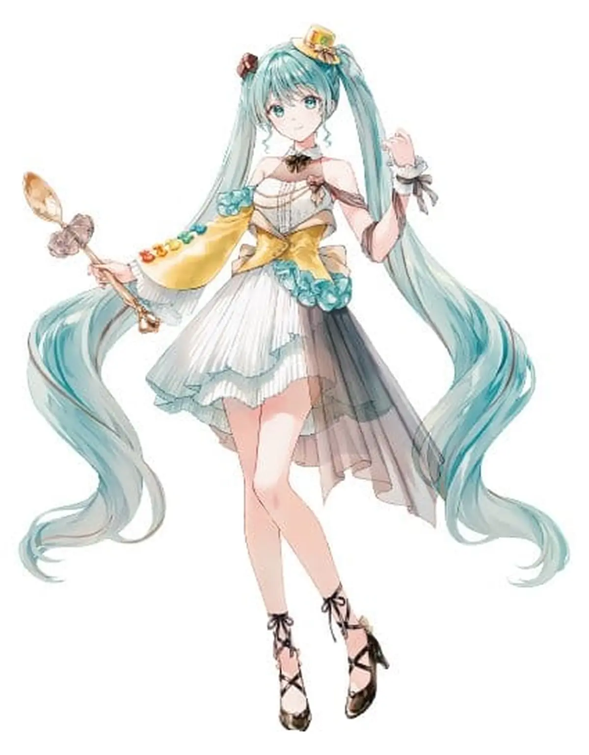 Character Vocal Series - Prize Figure - Miku Hatsune (Hatsune Miku  Tirol Chocolate) (Coffee Nougat) (Another Color ver.) - Figura de anime coleccionable - Foto principal