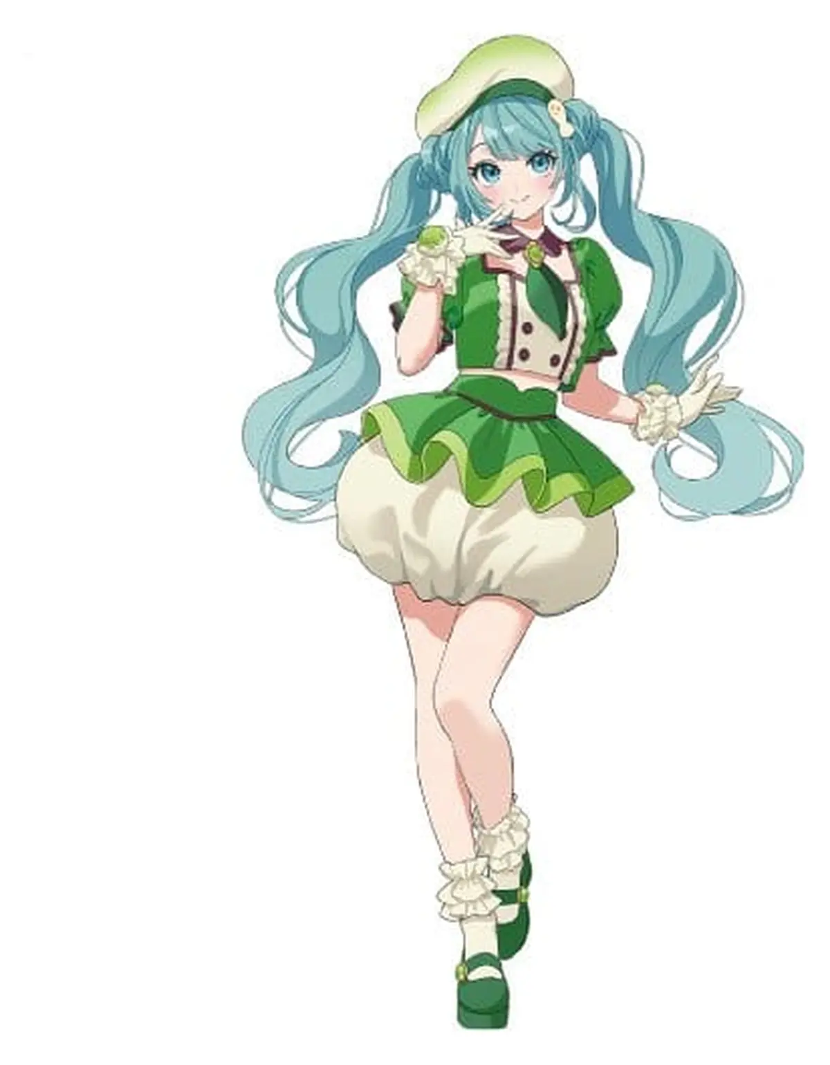 Character Vocal Series - Prize Figure - Miku Hatsune (Hatsune Miku  Tirol Chocolate) (Matcha Mochi) - Figura de anime coleccionable - Foto principal