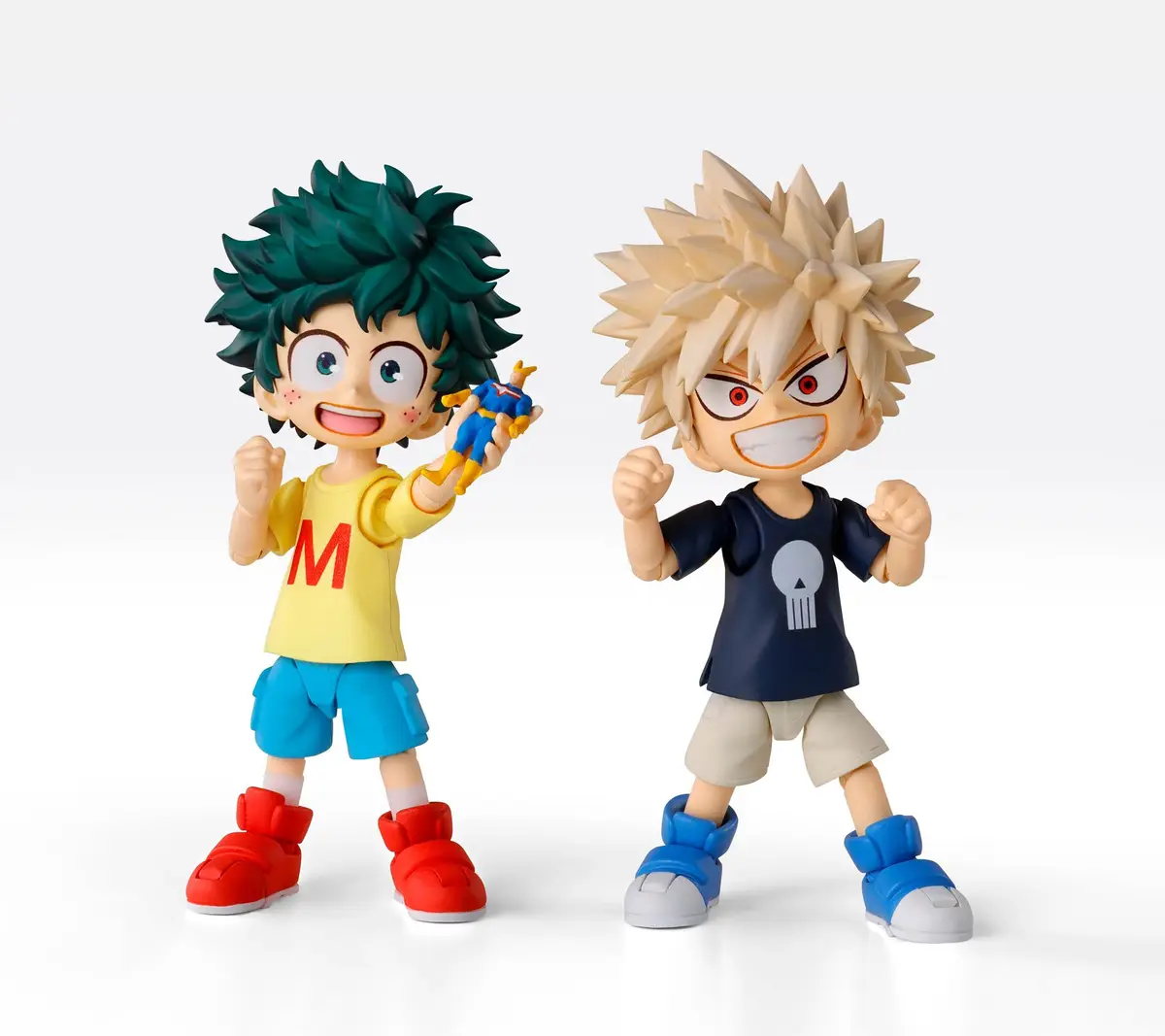 My Hero Academia - S.H.Figuarts - Izuku Midoriya & Katsuki Bakugo (Childhood Set) - Imagen 1