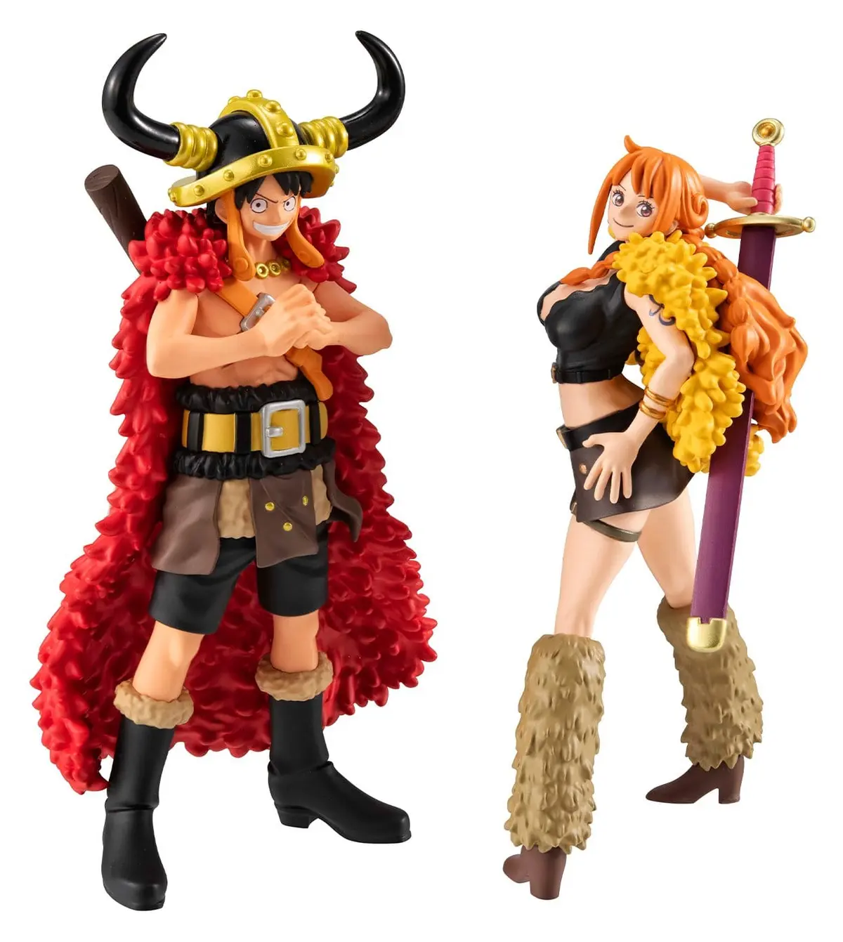 One Piece - WALLSTAR - Monkey D. Ruffy & Nami (Ver. Elbaph) (Set) - Imagen 1