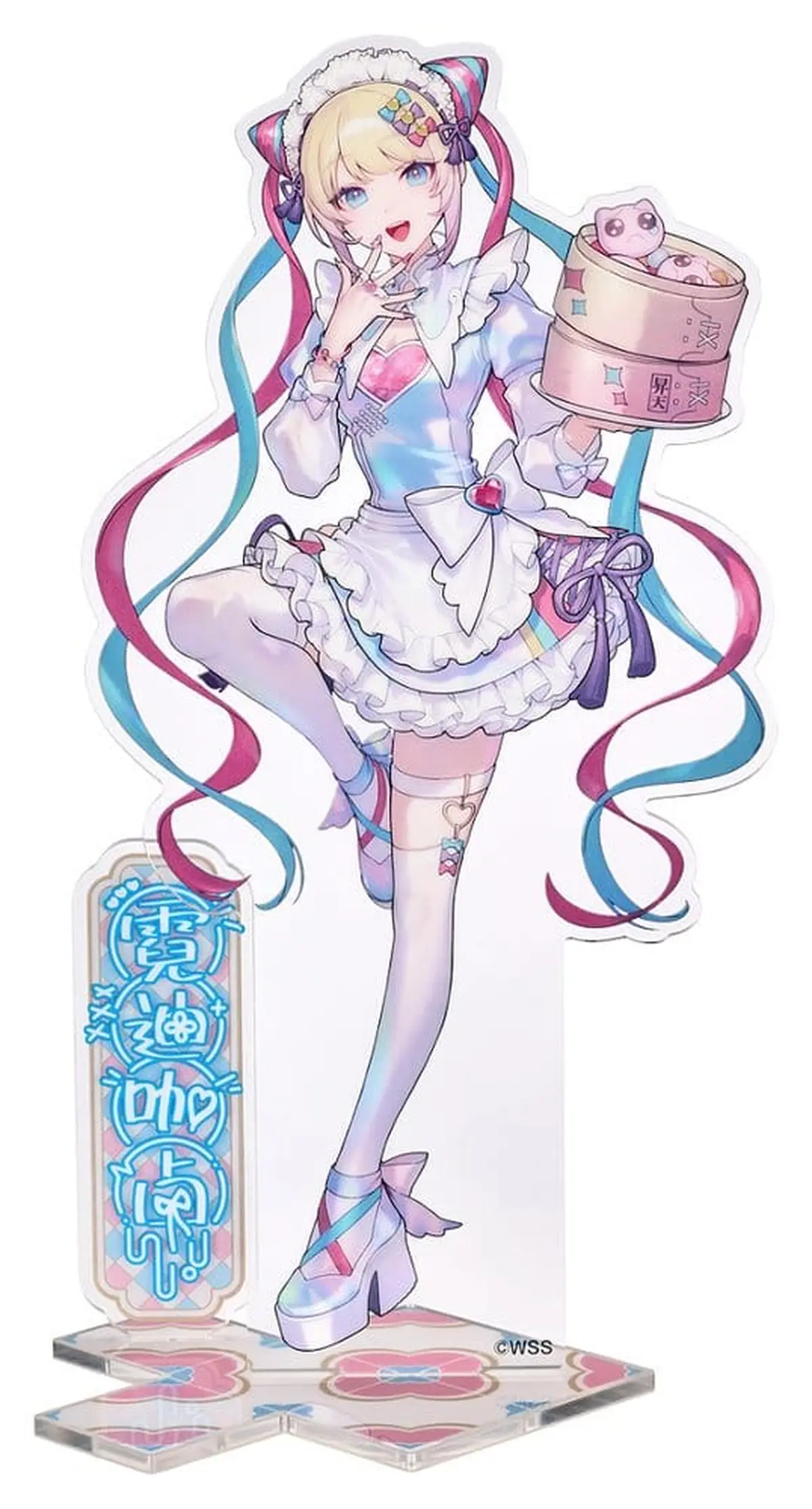 NEEDY STREAMER OVERLOAD - Acrylic Stand - OMGkawaiiAngel (Chinese Restaurant Series) - Imagen 1