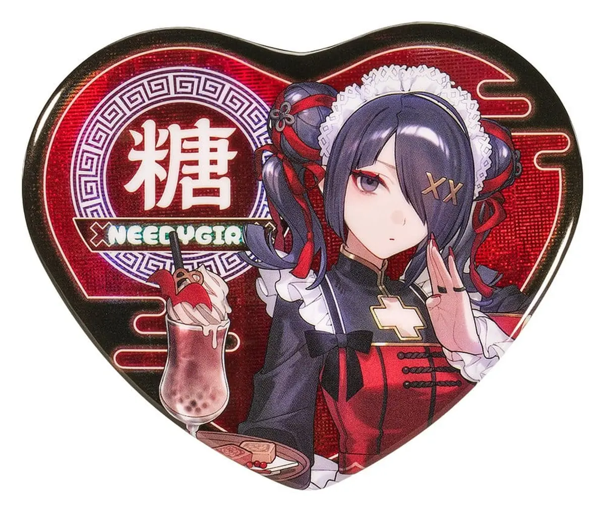 NEEDY STREAMER OVERLOAD - Button - Ame-chan (Chinese Restaurant Series) - Imagen 1