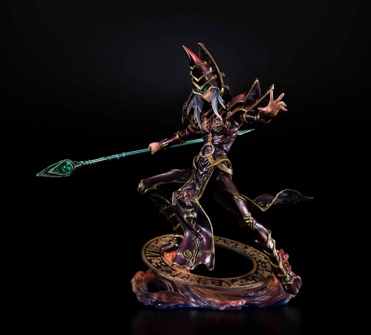 Yu-Gi-Oh! - ART WORKS MONSTERS - Dark Magician (Duel of the Magician) - Imagen 1