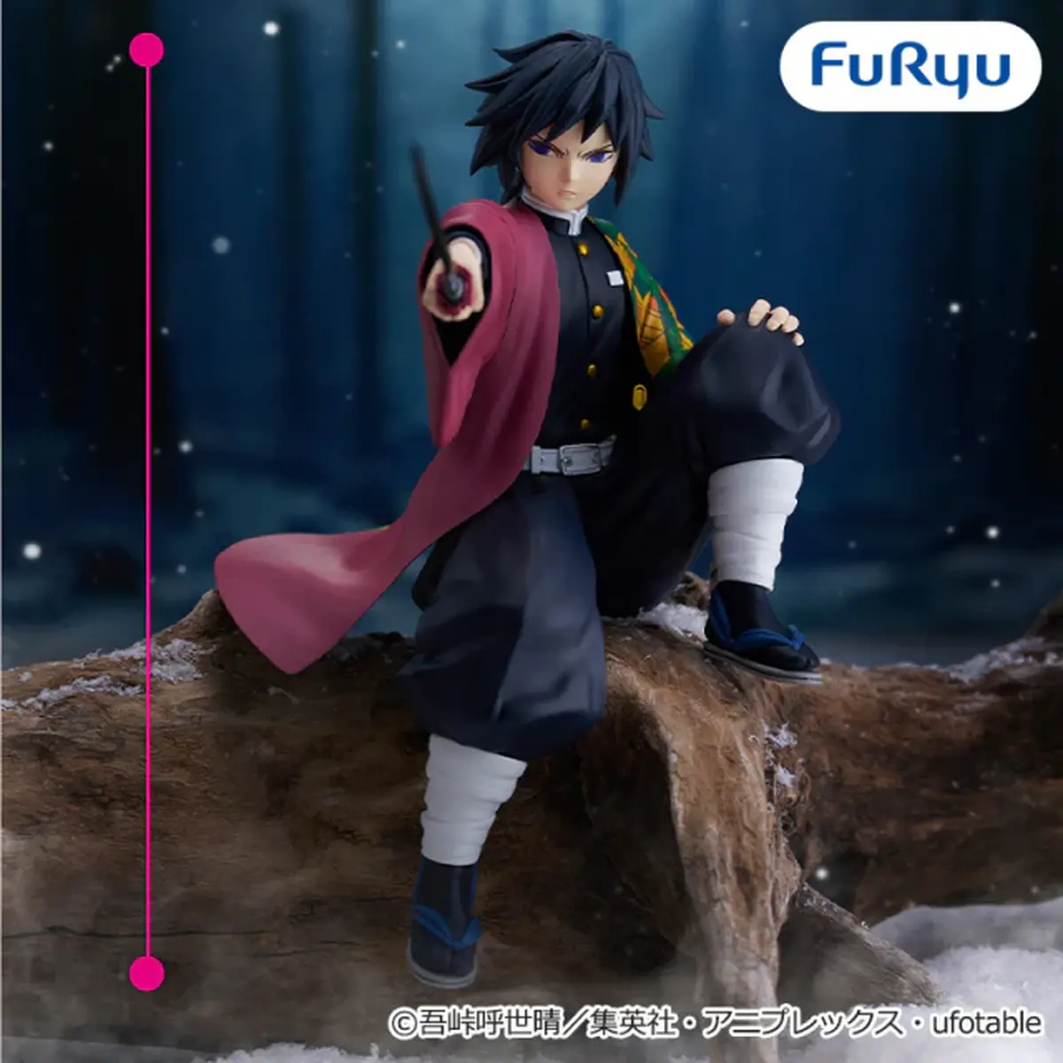 Demon Slayer Noodle Stopper Figure - Giyu Tomioka - Imagen 1