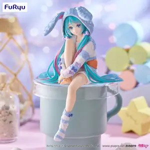 Character Vocal Series - Noodle Stopper - Miku Hatsune (Usamimi Pajama Pajama Blue Color Ver.)