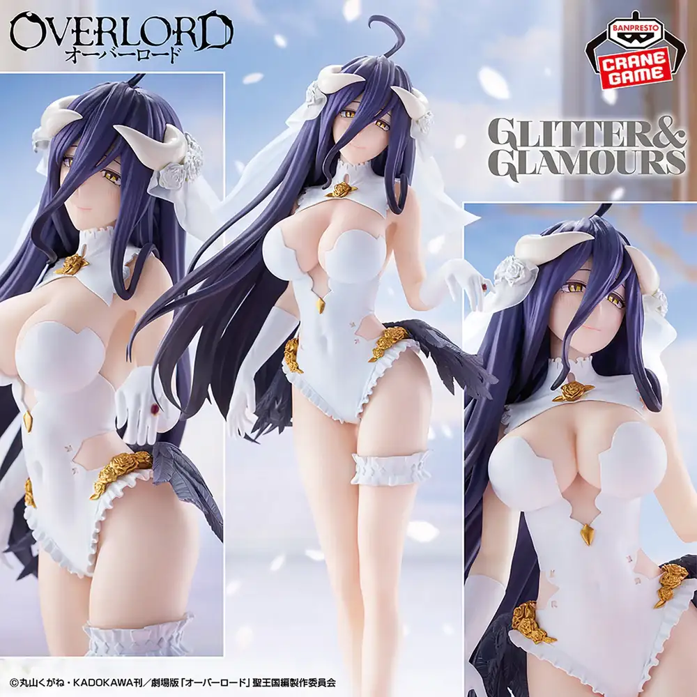 Overlord Glitter & Glamours - Albedo Wedding Ver. - Imagen 1
