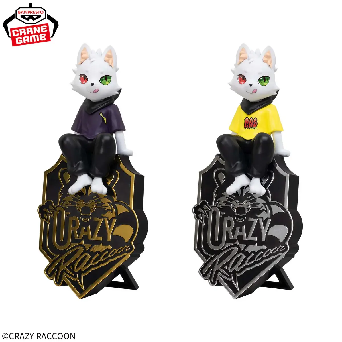 Crazy Raccoon Monitor Top Figure - Ras (2 Tipos) - Imagen 1