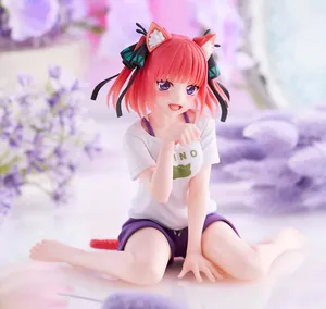 The Quintessential Quintuplets Desktop Cute Figure - Nino Nakano Original Cat Room Wear Ver.