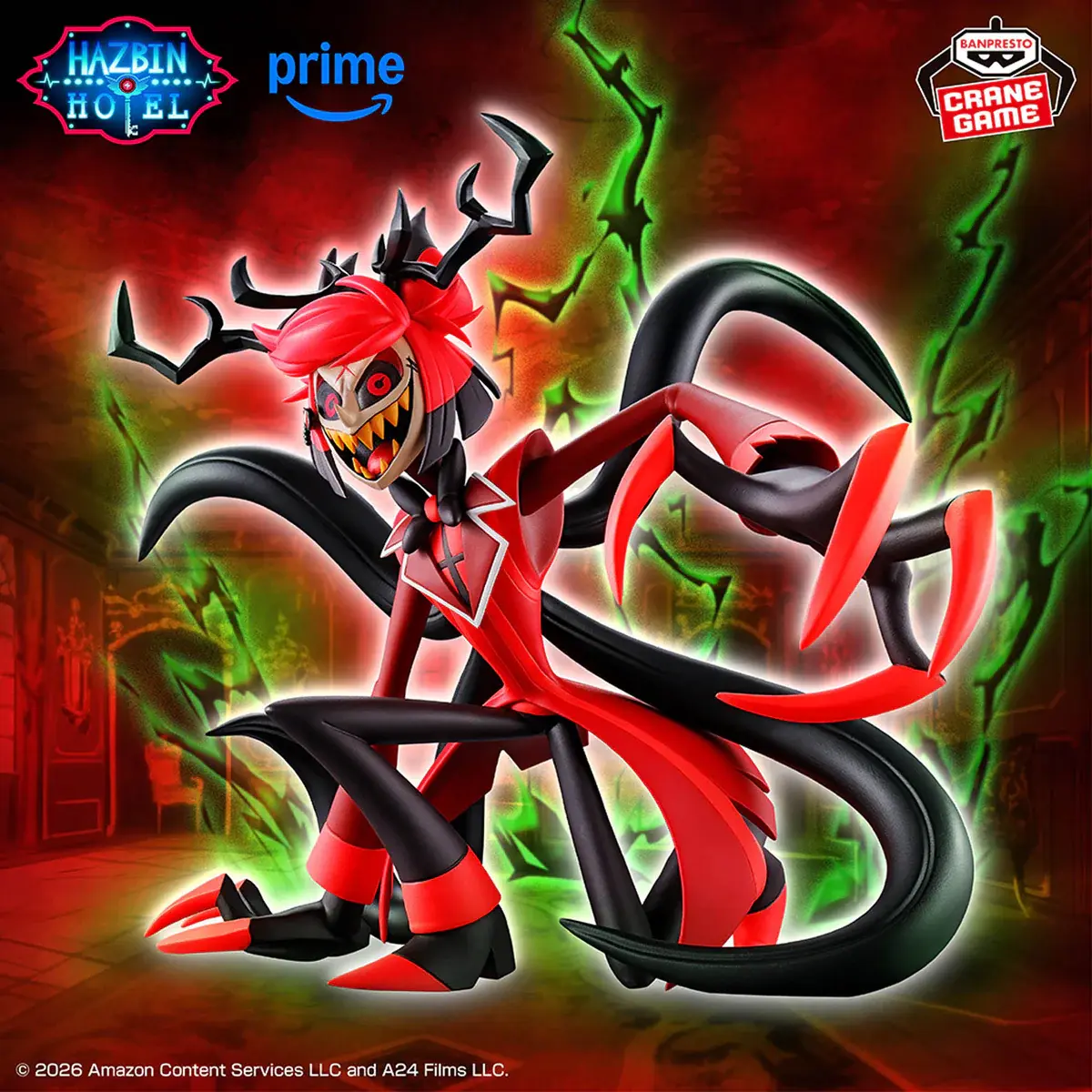 Hazbin Hotel Figure - Alastor The Radio Demon - Imagen 1