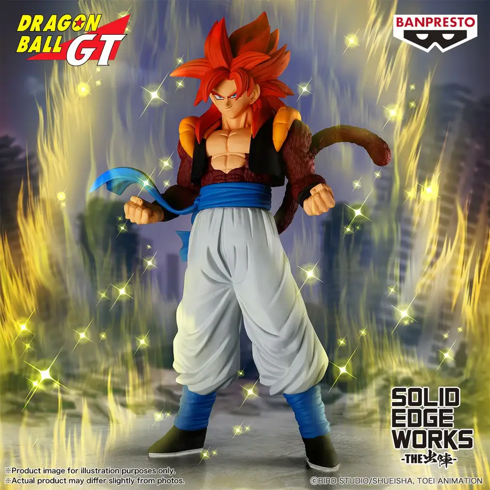 Dragon Ball GT Solid Edge Works - Super Saiyan 4 Gogeta - Imagen 1