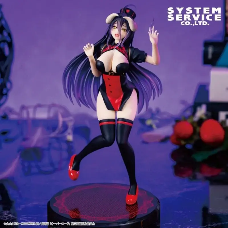 Overlord Vivit Figure Albedo Black Nurse Ver. - Imagen 1