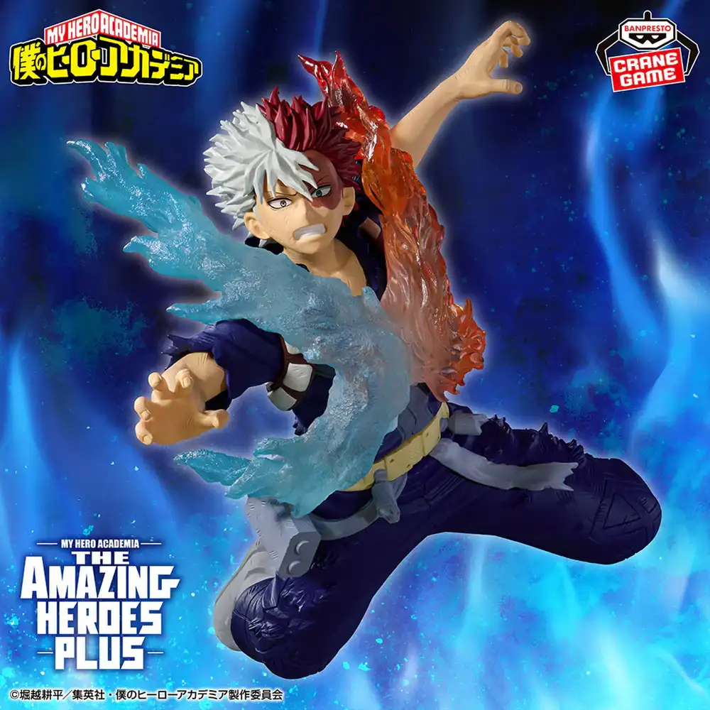My Hero Academia The Amazing Heroes Plus Figure - Shoto Todoroki III - Imagen 1