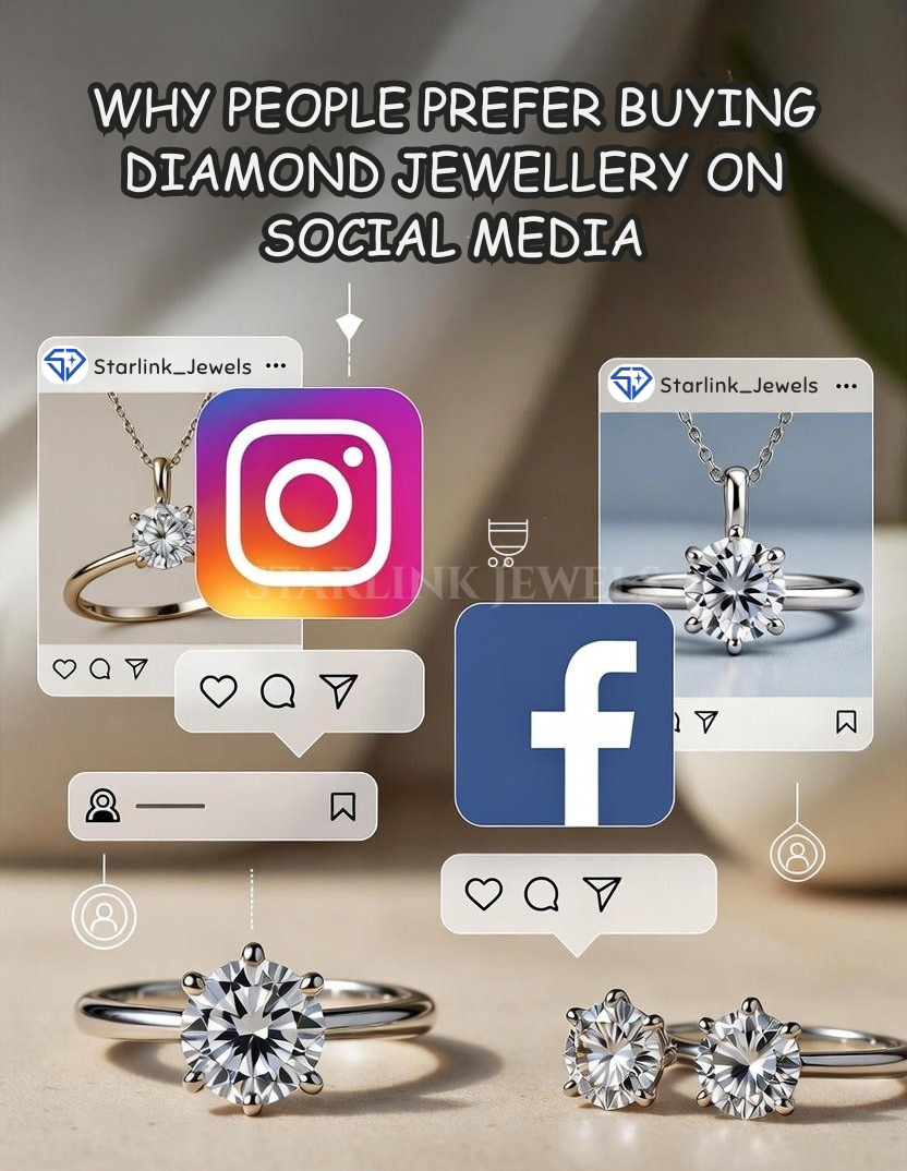 Why People Prefer Buying Diamond Jewellery on Instagram & Facebook Nowadays