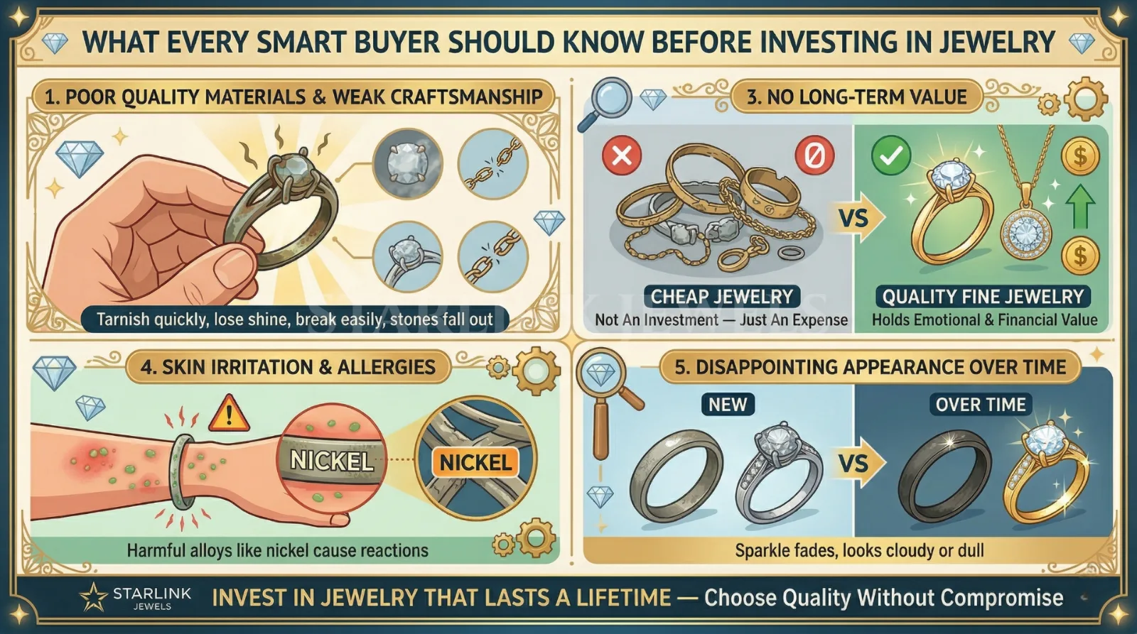 5 Risks Of Buying Cheap Jewelry 💎