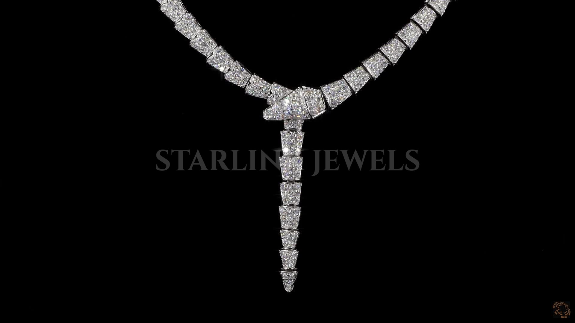 Serpenti Diamond Necklace – view 4