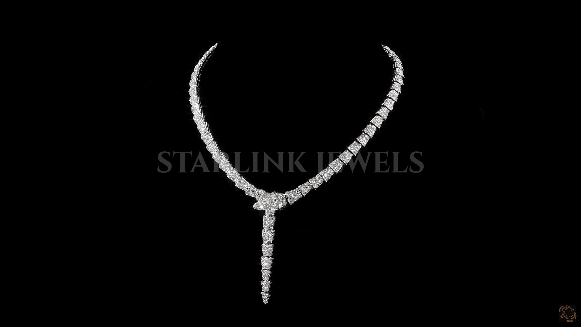 Serpenti Diamond Necklace – view 3