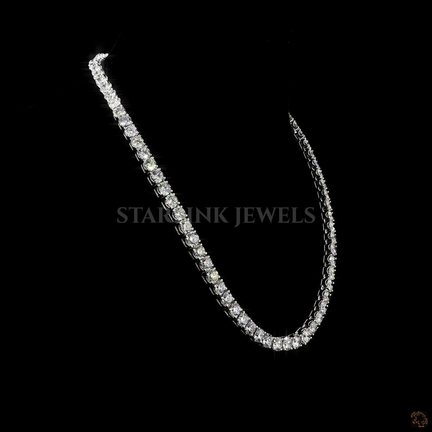 Graduated Diamond Necklace – 50.07 CTW – view 2