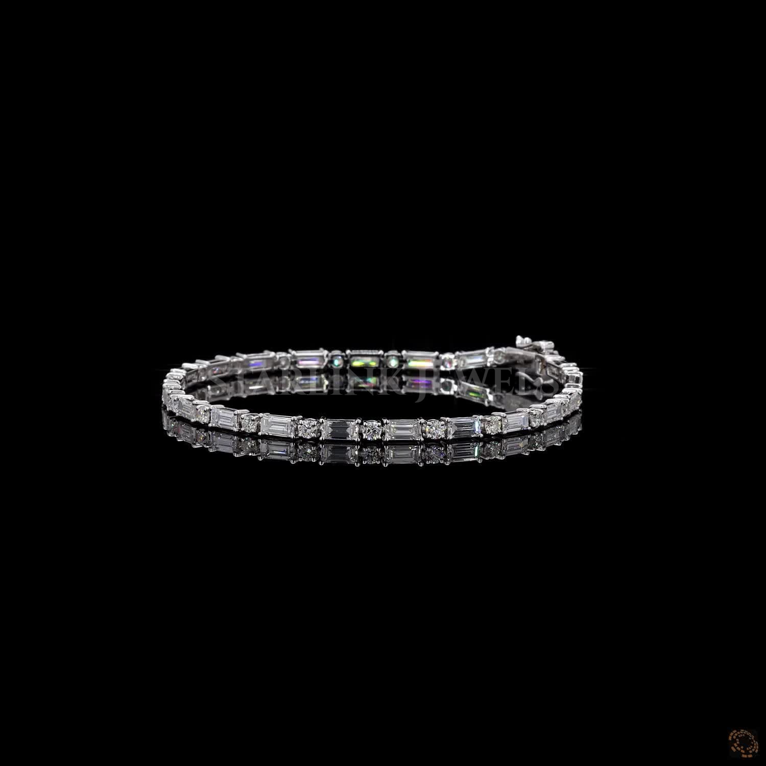 Signature Harmony Mixed-Cut Diamond Bracelet – view 3