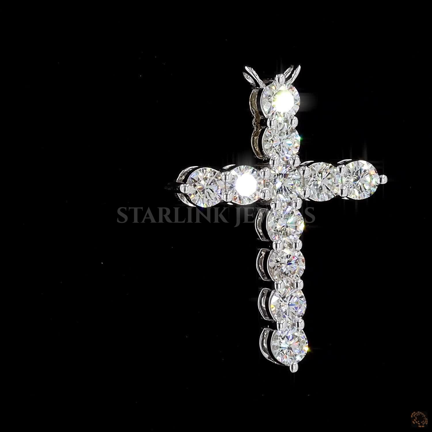 Eternal Faith Diamond Cross Pendant – view 4
