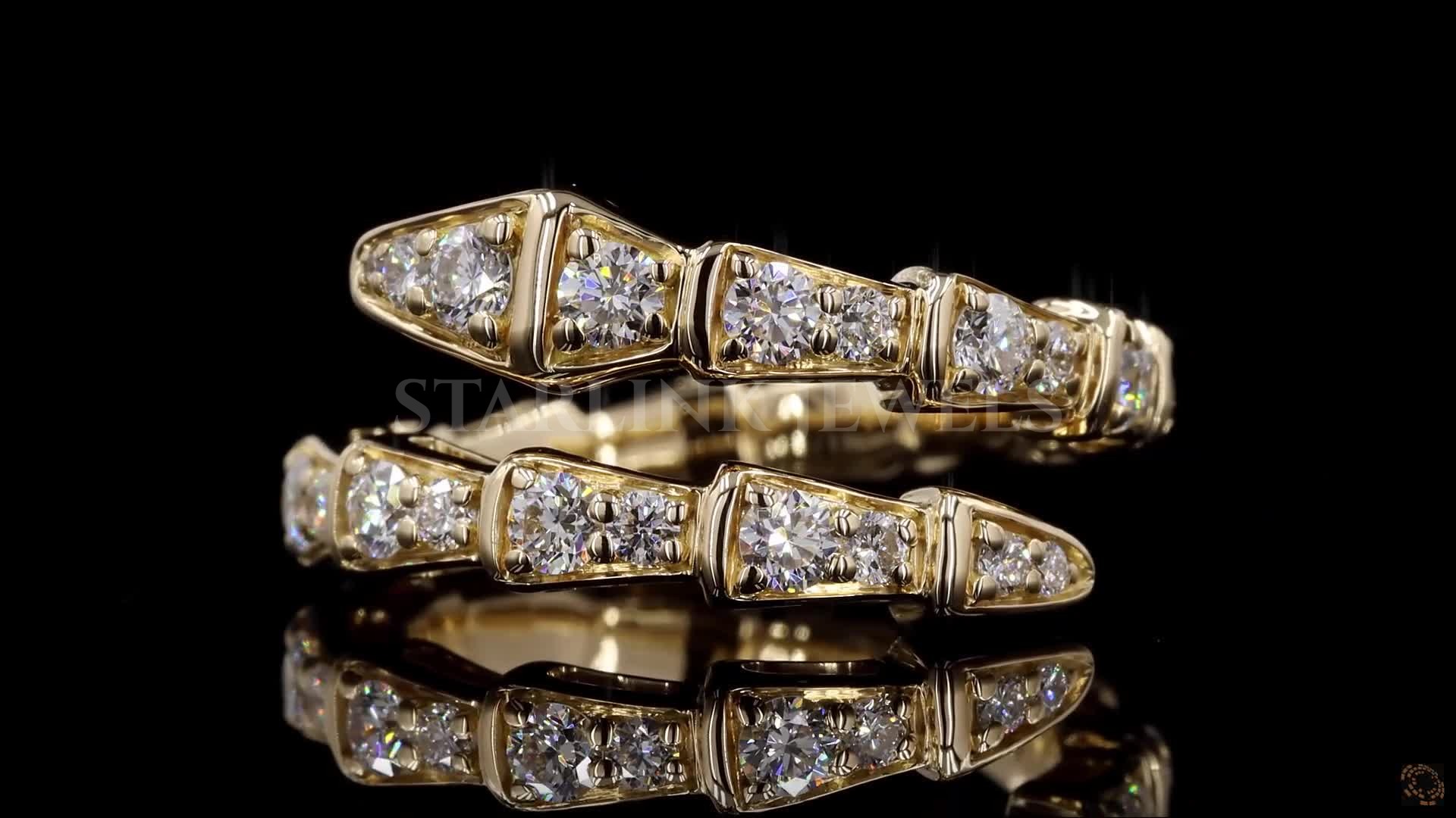 Serpenti Diamond Ring – view 3