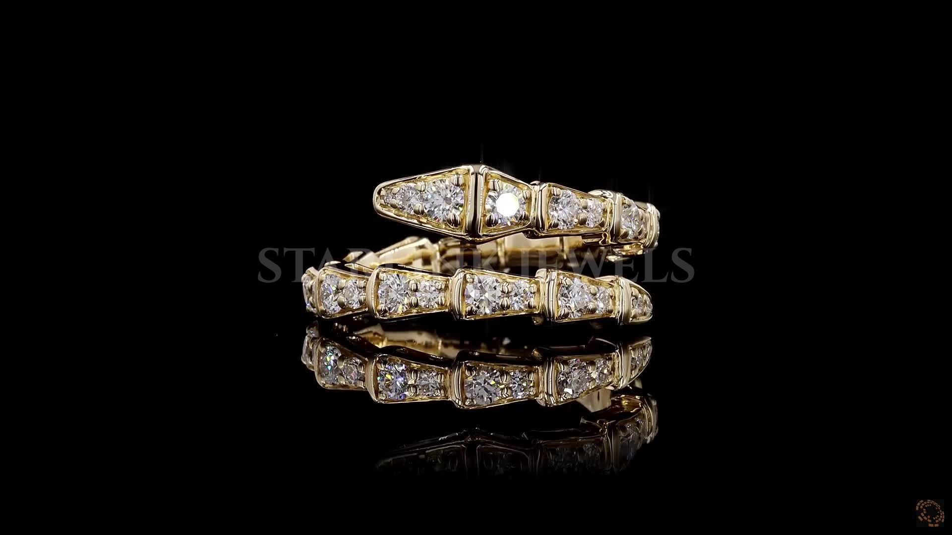 Serpenti Diamond Ring – view 4