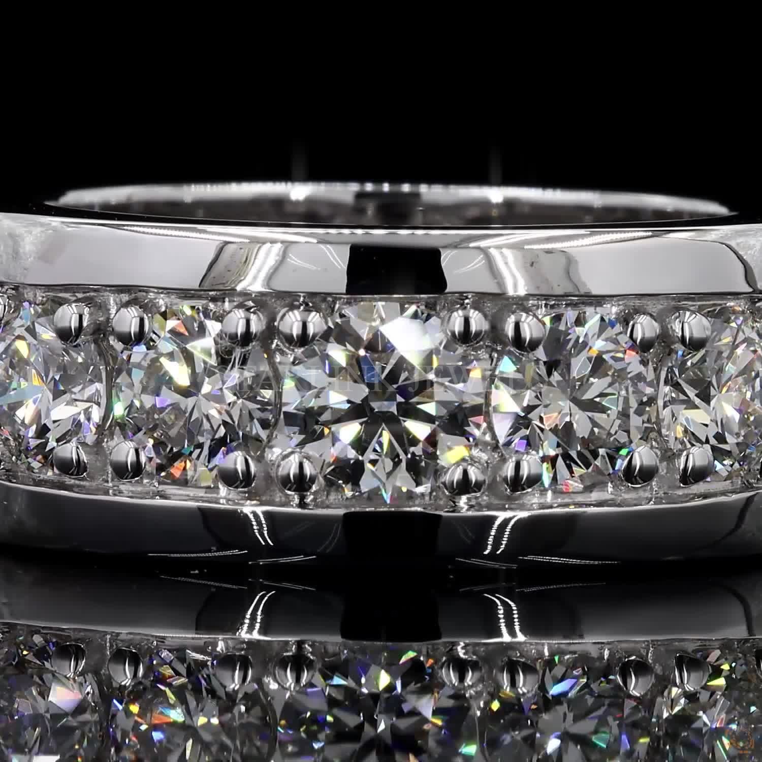 Round Diamond Band  – view 4
