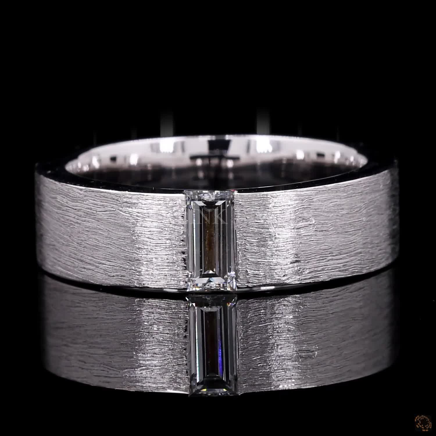 Baguette Diamond Band – view 4