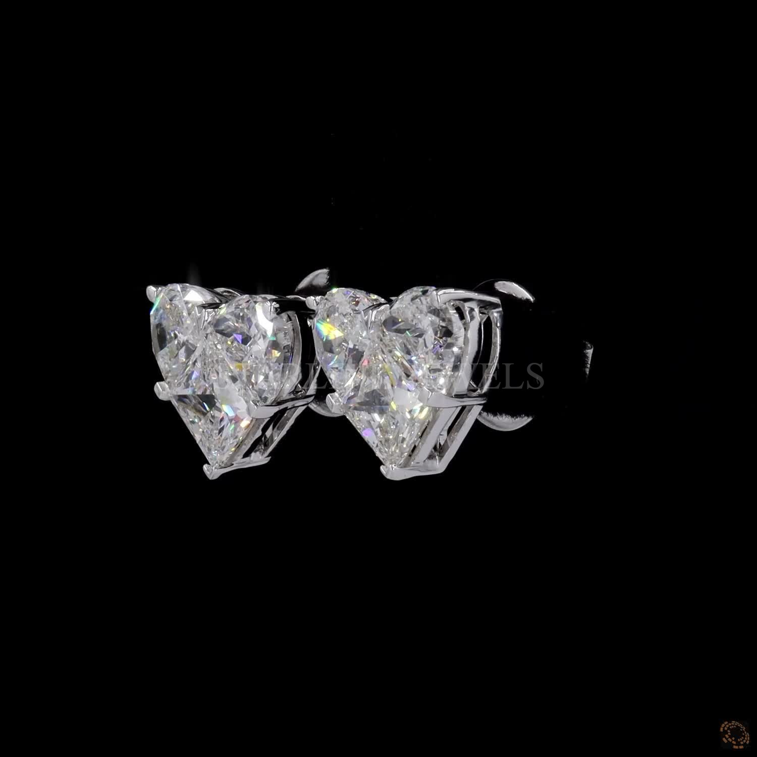 Luxury Pie-Cut Stud Earrings – view 4