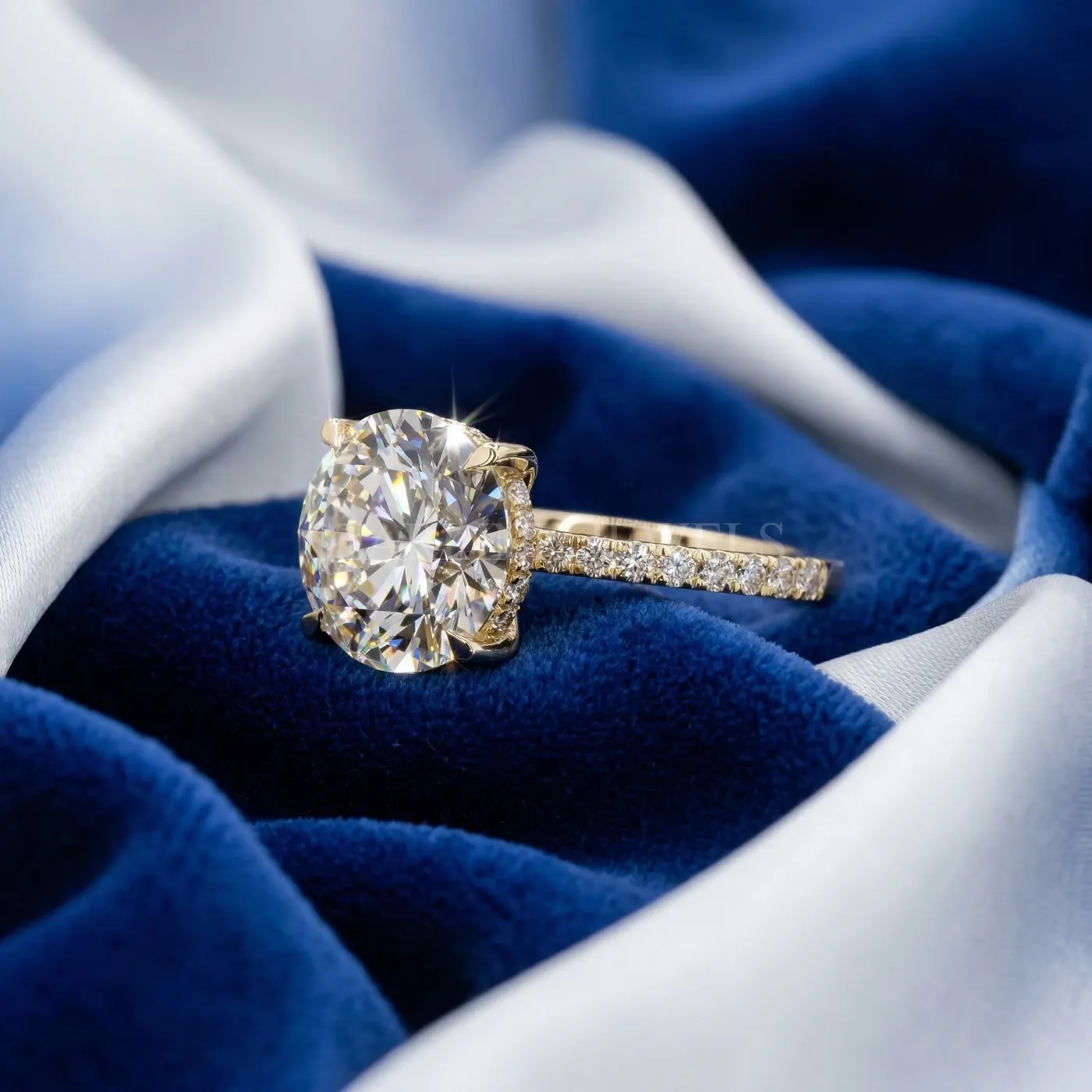Round Solitaire Diamond Ring