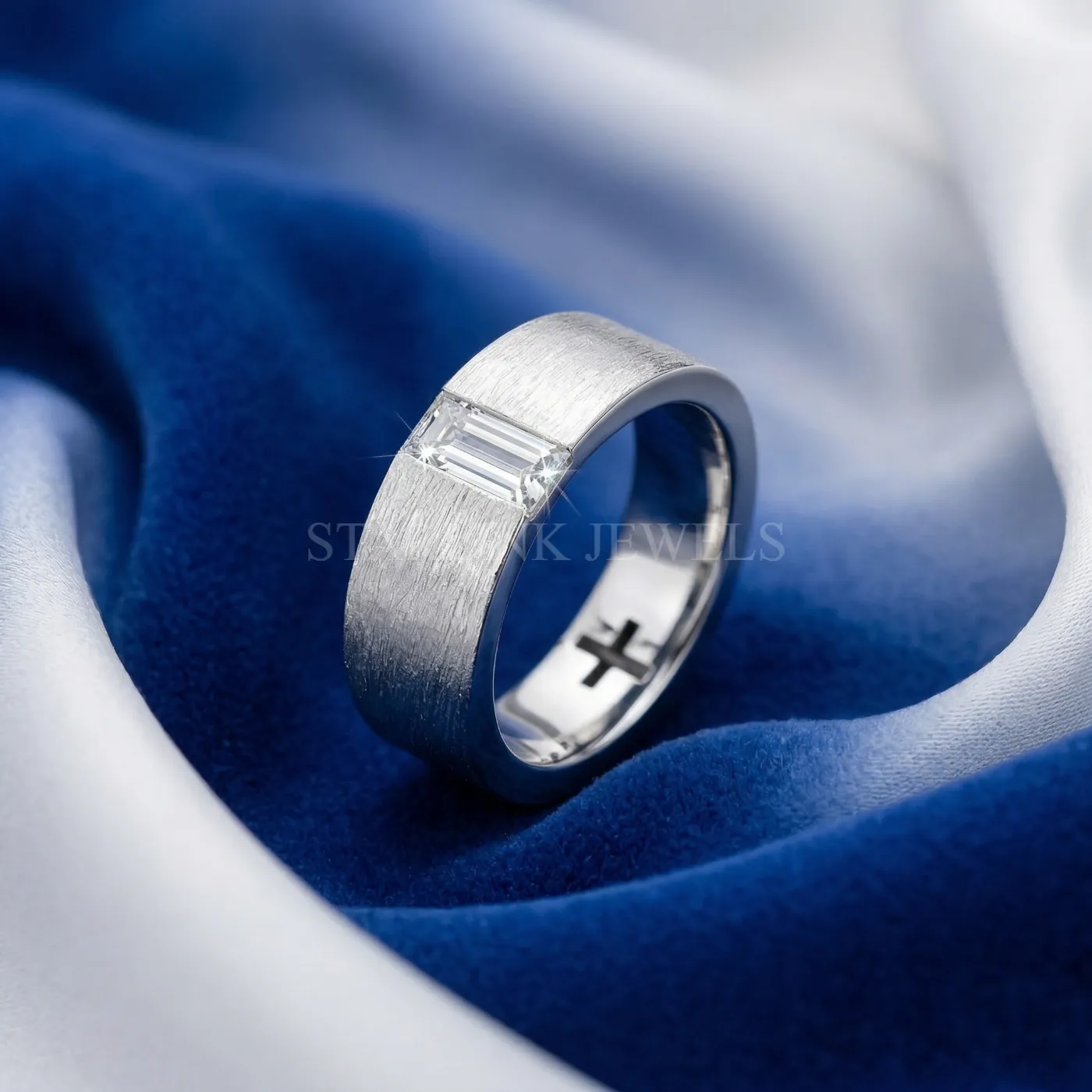Baguette Diamond Band