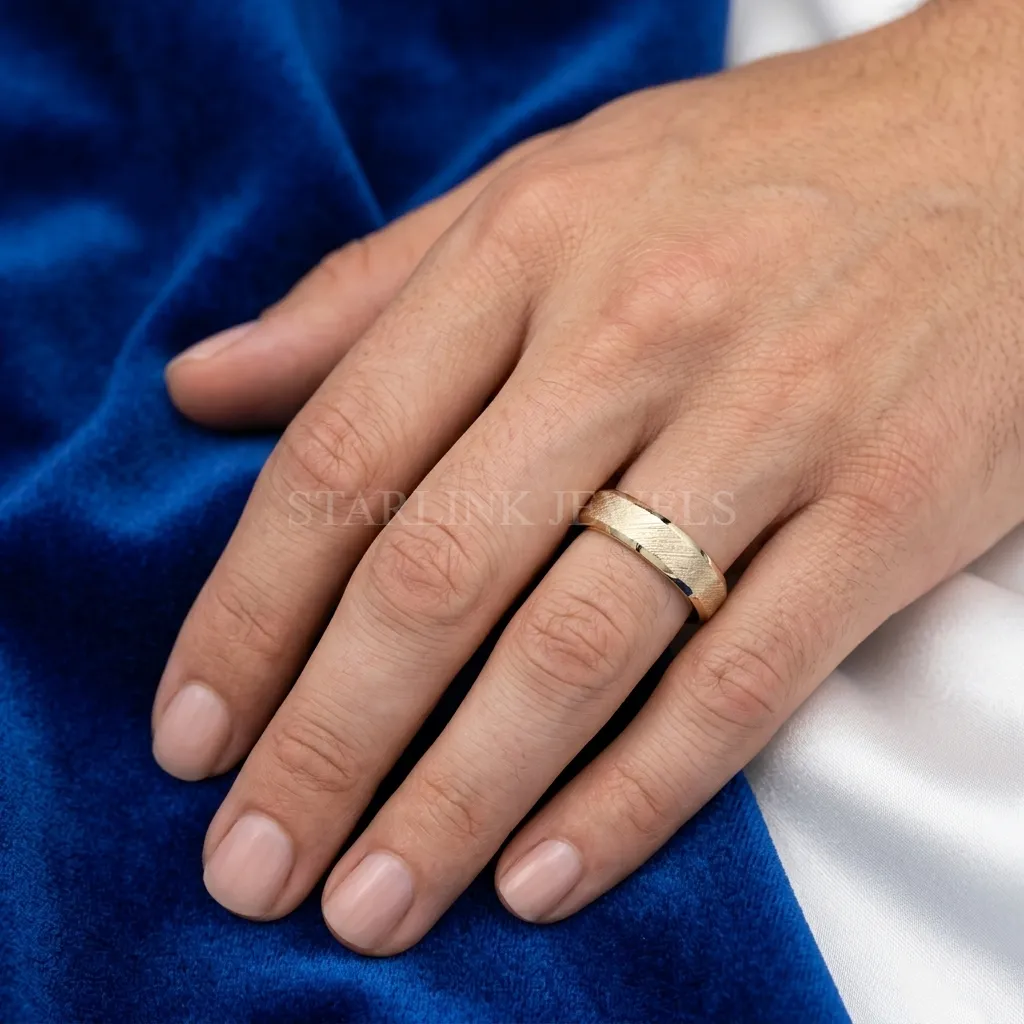 Satin Finish Wedding Band (5MM) – view 2