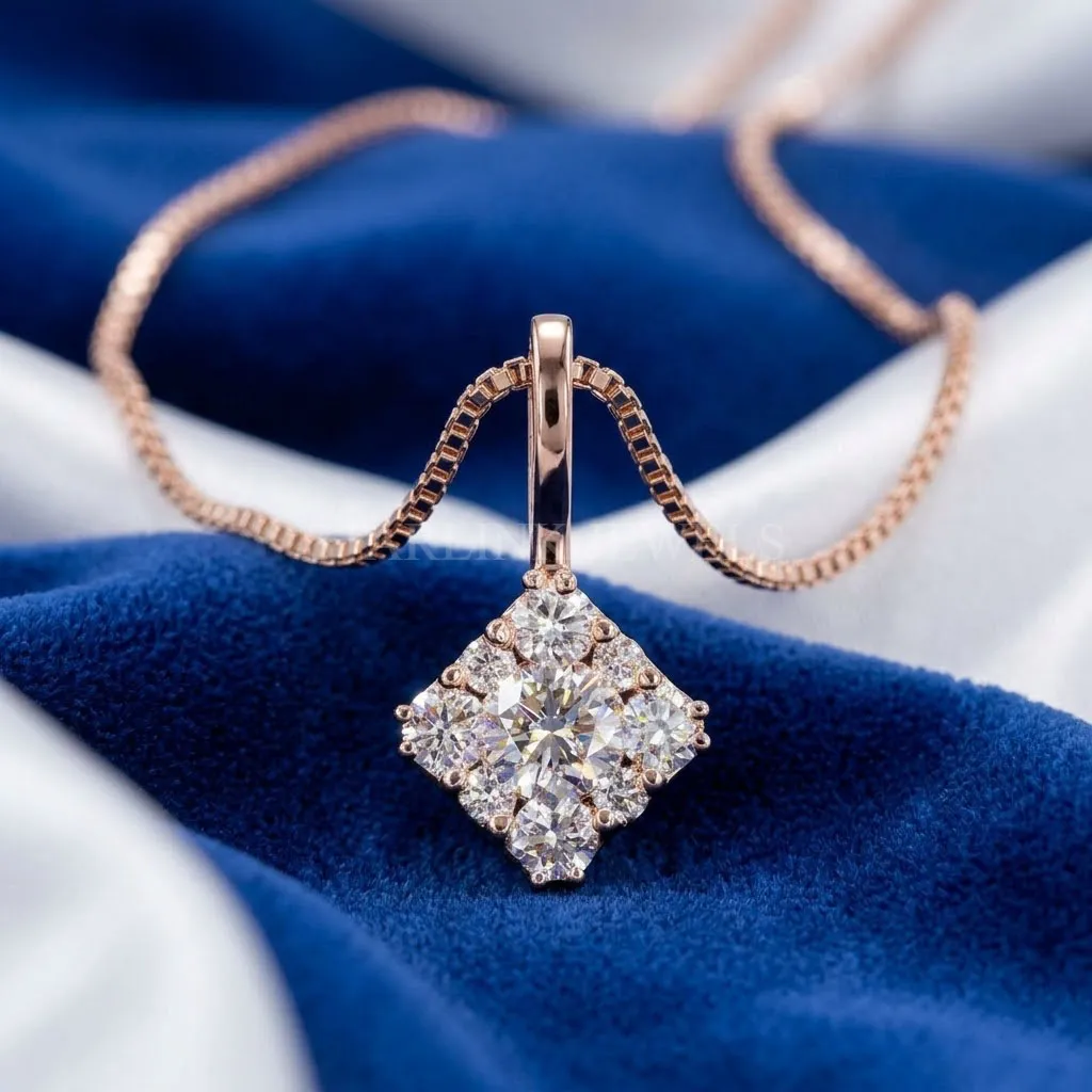 Diamond Cluster Pendant
