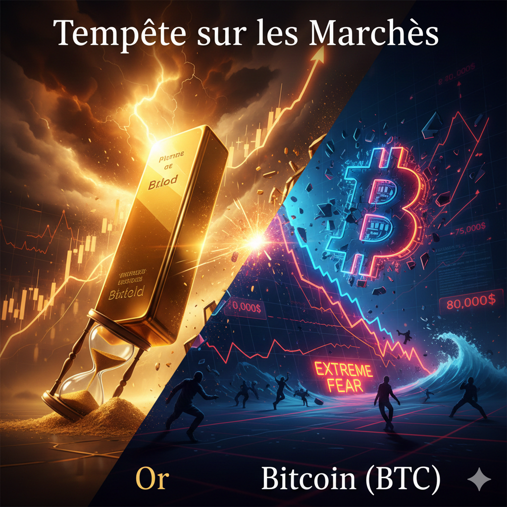 Semaine sismique pour le gold et le bitcoin - StarQuant.ai
