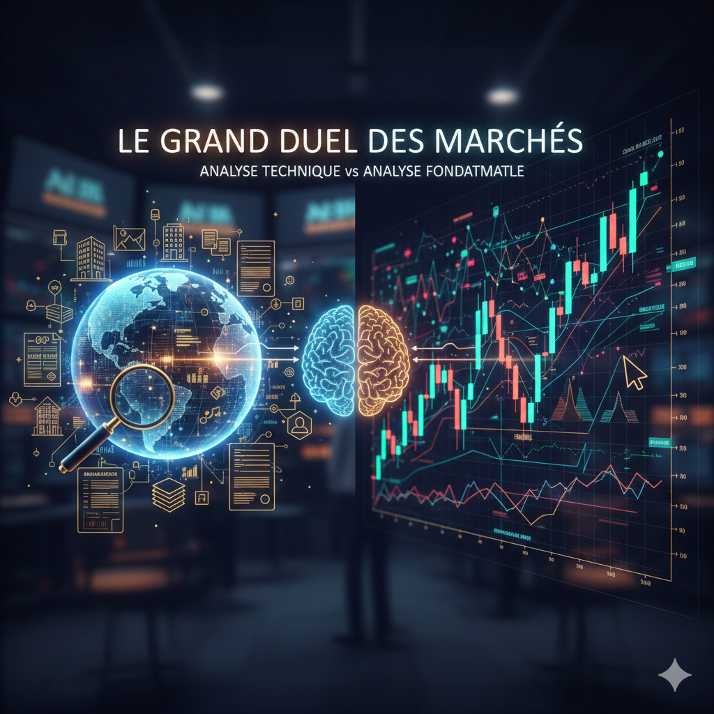 Analyse technique vs analyse fondamentale - StarQuant.ai