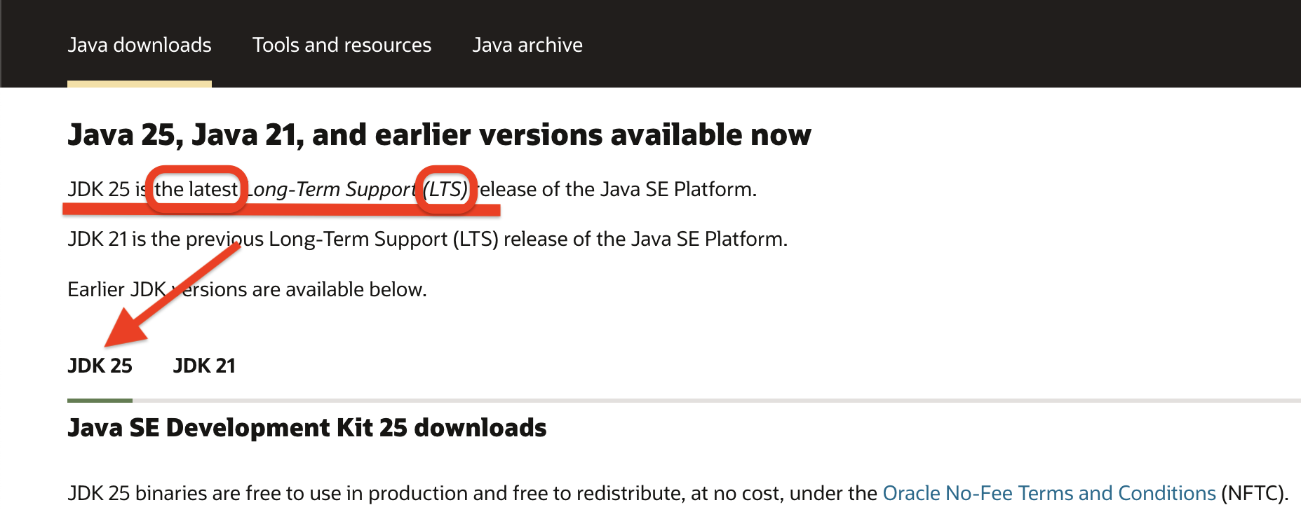 Oracle公式 ダウンロード2
