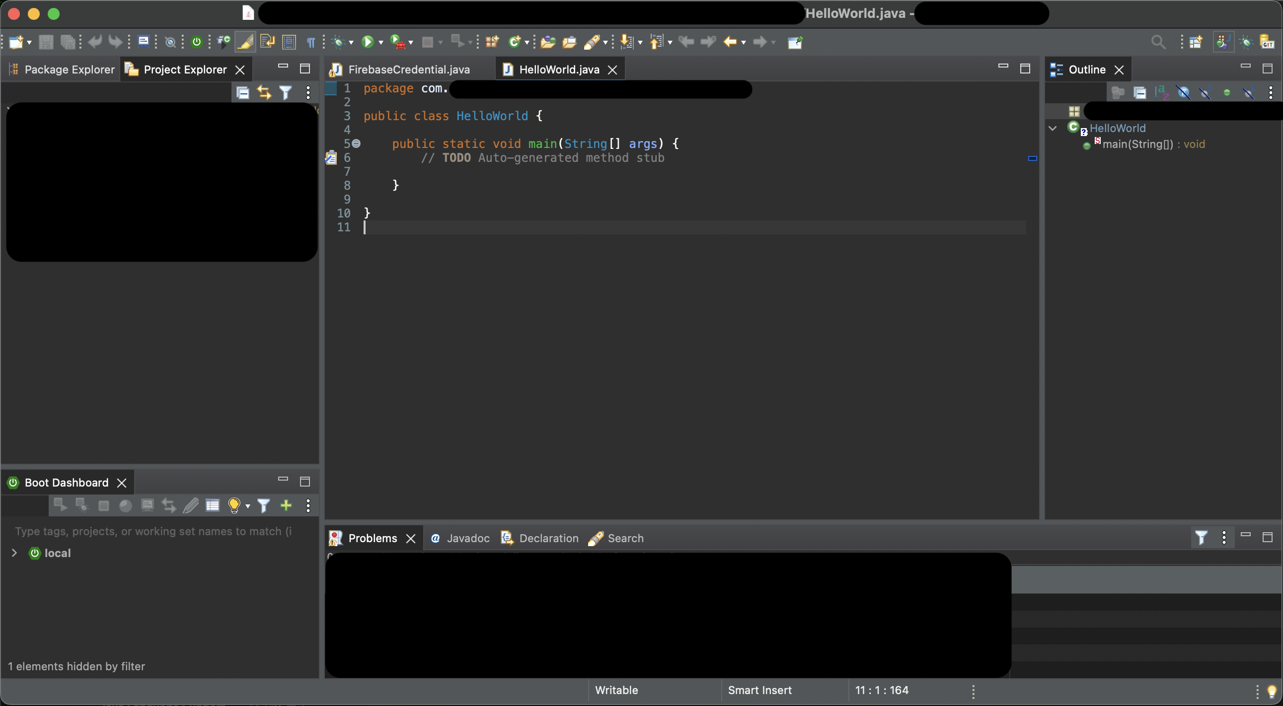 Eclipse クラス作成4